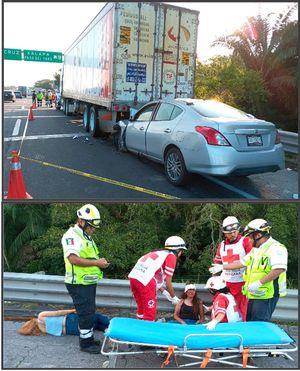 ¡Se eleva a dos muertos el trágico accidente de jovenes poblanos!