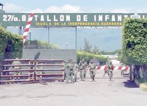 ¡Tenían Guerreros Unidos a militares de Iguala en nómina!