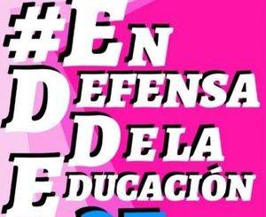 ¡Marcha en defensa de la educación!