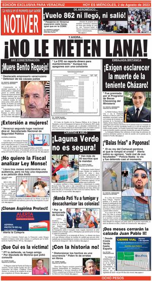 LA PORTADA - MIÉRCOLES, 2 DE AGOSTO 2023