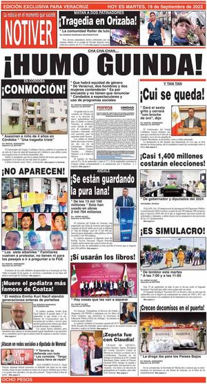 LA PORTADA - MARTES, 19 DE SEPTIEMBRE 2023