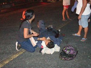 ¡MOTOCICLISTA SE IMPACTA CONTRA UN “MONSTRUO”! -Vive de Milagro