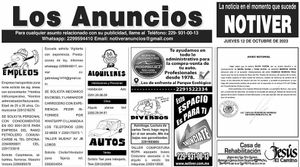 ...LOS ANUNCIOS, AVISOS Y DEMÁS! - JUEVES, 12 DE OCTUBRE 2023