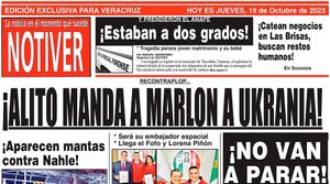 LA PORTADA - JUEVES, 19 DE OCTUBRE 2023