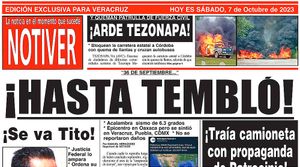 LA PORTADA - SÁBADO, 7 DE OCTUBRE 2023