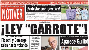 LA PORTADA - VIERNES, 13 DE OCTUBRE 2023