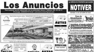 ...LOS ANUNCIOS, AVISOS Y DEMÁS! - VIERNES, 13 DE OCTUBRE 2023