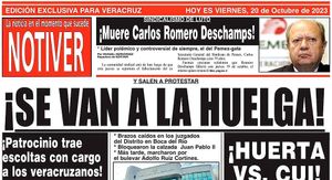 LA PORTADA - VIERNES, 20 DE OCTUBRE 2023