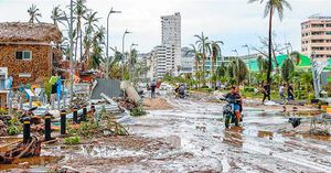 Por el huracán Otis... ¡VAN 27 MUERTOS Y 4 DESAPARECIDOS! -También hay 3 elementos de la Marina desaparecidos