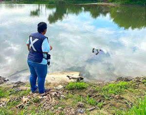 ¡ENCUENTRAN MUERTO A “EL TITI” EN EL RIO PAPALOAPAN! -Su familia lo buscaba *Sufría de epilepsia