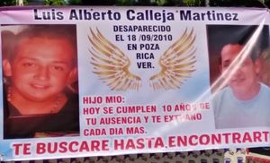 ¡TRECE AÑOS SIN LUIS ALBERTO, VÍCTIMA DE DESAPARICIÓN FORZADA EN POZA RICA!