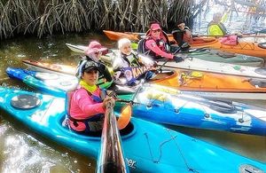 ¡EXITOSA KAYAKADA EN LAGUNA CAMARONERA! -Organizó Cemac Veracruz-Boca del Río