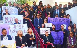 Los Trabajadores del Poder Judicial ¡NO VAN A PARAR! -Las Manifestaciones Van a Seguir