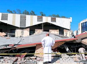 INSTALACIÓN DEL AIRE ACONDICIONADO PUDO DAÑAR LA  IGLESIA DE CIUDAD MADERO: OBISPO!