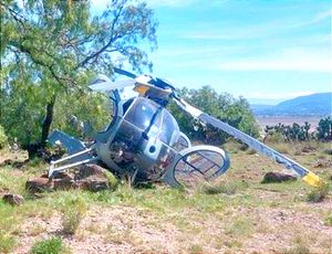 ¡FUERON TRES MILITARES MUERTOS TRAS CAÍDA DE AERONAVE EN DURANGO! -Pudo haber hecho contacto con cables de alta tensión