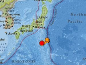 Activan alerta de tsunami en islas al sur de Tokio ¡POR TERREMOTO DE MAGNITUD 6.6!