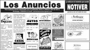 ...LOS ANUNCIOS, AVISOS Y DEMÁS! - JUEVES, 26 DE OCTUBRE 2023