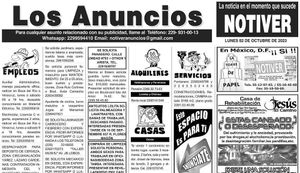 ...LOS ANUNCIOS, AVISOS Y DEMÁS! - LUNES, 2 DE OCTUBRE 2023