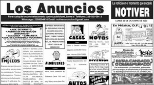 ...LOS ANUNCIOS, AVISOS Y DEMÁS! - LUNES, 23 DE OCTUBRE 2023