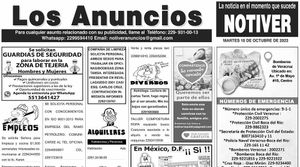 ...LOS ANUNCIOS, AVISOS Y DEMÁS! - MARTES, 10 DE OCTUBRE 2023