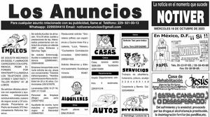 ...LOS ANUNCIOS, AVISOS Y DEMÁS! - MIÉRCOLES, 18 DE OCTUBRE 2023