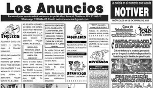 ...LOS ANUNCIOS, AVISOS Y DEMÁS! - MIÉRCOLES, 4 DE OCTUBRE 2023