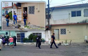 ¡LA BALACEAN MIENTRAS BARRÍA EL FRENTE DE SU CASA!