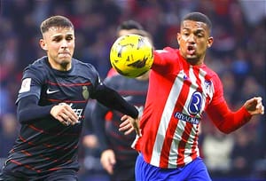 ¡“VASCO” AGUIRRE RESALTA A SUS JUGADORES PESE A LA DERROTA! -Frente al Atlético de Madrid