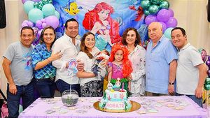 EN SU FIESTA DE 5 AÑOS ROSITA ES LA SIRENITA!