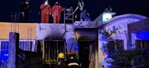 ¡SE INCENDIA CASA EN GEO LOS PINOS!