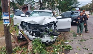 ¡EVITA CHOQUE FRONTAL Y COLISIONA CON ÁRBOL!