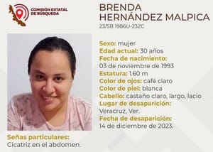 ¡DESAPARECE JOVEN MUJER EN EL PUERTO DE VERACRUZ!