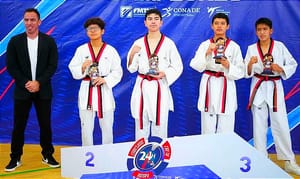 ¡DESTACA VERACRUZANO EN GRAND SLAM DE TKD! -*BRONCE PARA ROCCO REYES EN LA CDMX