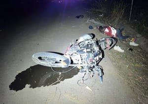 ¡MUERE EN DERRAPÓN DE MOTO EN JAMAPA!