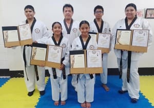 ¡SIGUEN AVANZANDO CINTAS NEGRAS DE KIDO TKD LA FLORIDA!