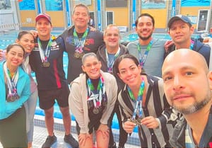 ¡DESTACAN NADADORES MASTER DE VERACRUZ EN TORNEO EN PUEBLA! -En Medallero General Club Master son los Terceros Mejores