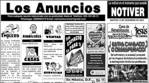 ...LOS ANUNCIOS, AVISOS Y DEMÁS! - MARTES, 12 DE DICIEMBRE 2023