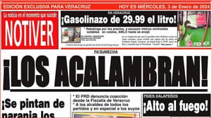 LA PORTADA - MIÉRCOLES 3 DE ENERO 2024