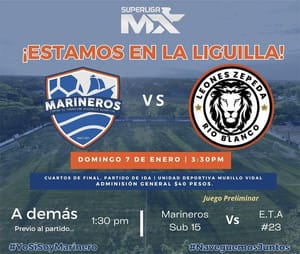 ¡MARINEROS FC VS LEONES DE RÍO BLANCO!