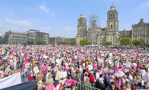 ¡EXIGEN DEMOCRACIA CON MEGA-MARCHA! - |CASA LLENA EN EL ZÓCALO