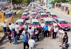 ¡LOS TAXISTAS SE HACEN UNO! - *Crean Mega Agrupación en Veracruz