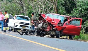 ¡MUJER PIERDE LA VIDA EN CARAMBOLA!  - A LA ALTURA DE LA POBLACIÓN DE LOMA ALTA