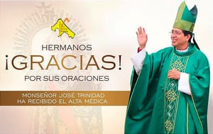 ¡DAN DE ALTA AL OBISPO DE PAPANTLA! - "Con los Cuidados Suficientes, el Señor Obispo Podrá Retomar sus Actividades Pastorales"