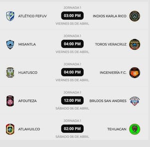 ¡LISTO EL ARRANQUE DEL SEGUNDO TORNEO, ESTE VIERNES! - *Real Córdoba y Atlahuilco FC los últimos en incorporarse