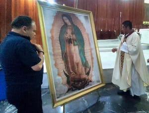 ¡LLEGA LA RELIQUIA DE LA VIRGEN DE GUADALUPE!