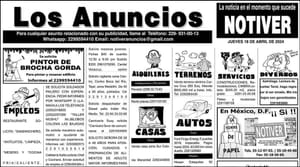 ...LOS ANUNCIOS, AVISOS Y DEMÁS! - JUEVES, 18 DE ABRIL 2024