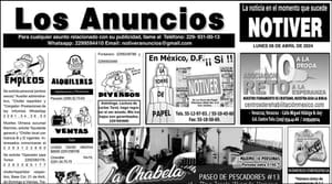 ...LOS ANUNCIOS, AVISOS Y DEMÁS! - LUNES, 8 DE ABRIL 2024