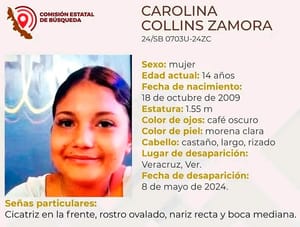 ¡DESAPARECE CAROLINA DE 14 AÑOS!