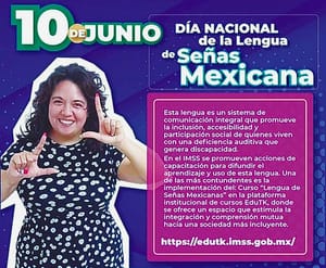 ¡LENGUA DE SEÑAS MEXICANA REDUCE LAS BARRERAS DE LA COMUNICACIÓN Y GARANTIZA DERECHOS HUMANOS!