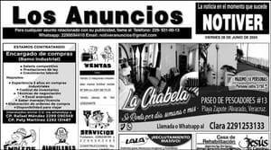 ...LOS ANUNCIOS, AVISOS Y DEMÁS! - VIERNES, 28 DE JUNIO 2024
